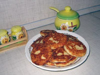 Творожники с картофелем