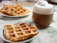 Вафли из кабачков