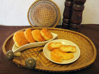 Сырные мини-лепёшки к пиву