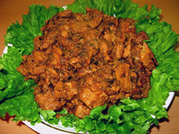 Мясо в пиве