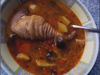 Рассольник с грибами в скороварке