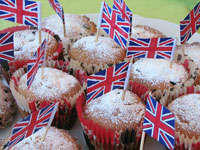 Черничные маффины