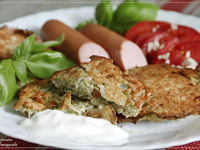 Кабачковые драники в духовке