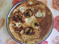 Блины с бананами