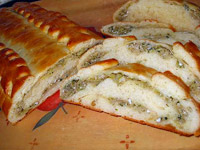 Кулебяка с капустой и яйцом