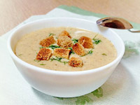 Диетический грибной суп-пюре