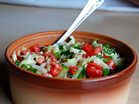 Салат из свежих овощей