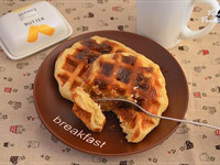 Вафли на дрожжах