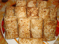 Налисники, они же блинчики с творогом