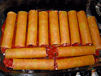 Каннеллони с мясом