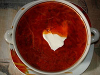 Борщ без свёклы