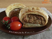 Рождественская закуска «Sausage Rolls»