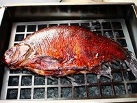 Карп в коптильне