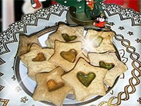 Печенье "Карамельные окошки"