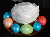 Вкусный кулич пасхальный