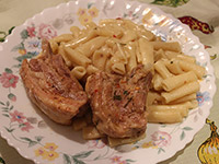 Макароны с мясом