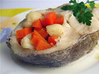 Треска фаршированная