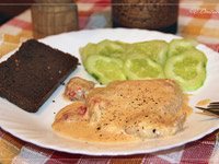 Индейка в сливках