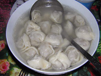 Пельмени рыбно-мясные