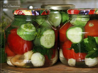 Овощное ассорти или мамино разносолье