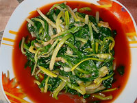 Салат из черемши