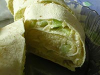 Лаваш с огурцом