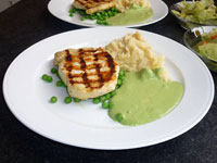 Зелёный дип