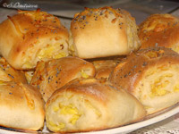 Булочки с сыром и маком