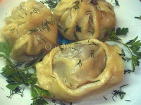 Манты в пароварке