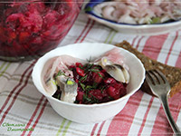 Винегрет с сельдью