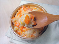 Рисовая каша с тыквой