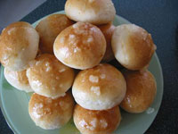 Пампушки с чесноком