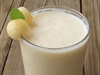 Смузи из дыни с имбирём