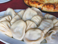 Манты с рыбой или мясом