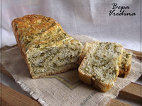 Хлеб с песто