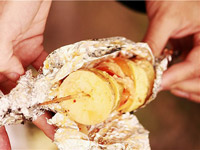 Овощи на углях