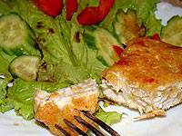 Оладьи из куриной грудки