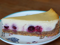 Чизкейк с вишней