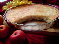 Творожно-яблочная запеканка