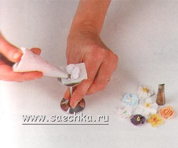 Цветы для торта