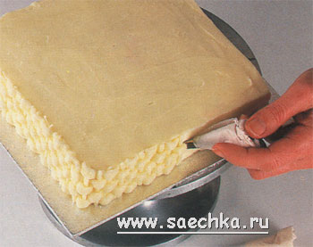 торт корзина
