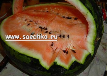Карвинг - корзина из арбуза