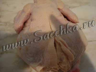 Курица фаршированная