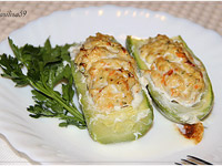 Кабачки с фаршем