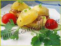 Сырный картофель