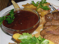 Вишневый соус к мясу