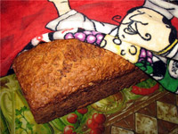 Морковный постный кекс