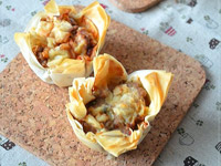 Корзиночки из теста с начинкой