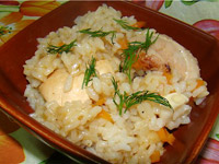 Рис с курицей