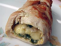 Куриное филе фаршированное